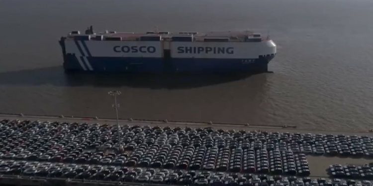 4 bine yakın araç Çin’den Türkiye’ye doğru yola çıktı