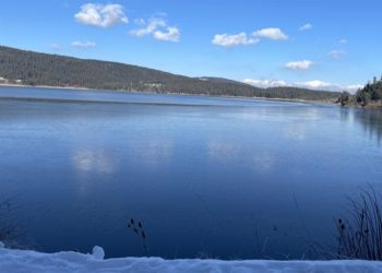 Abant Milli Parkı buz tuttu