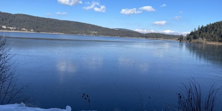 Abant Milli Parkı buz tuttu