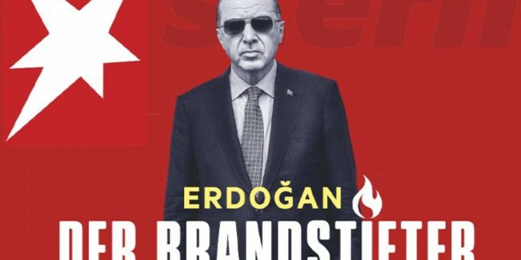 Alman dergisi, Cumhurbaşkanı Erdoğan’ı hedef aldı