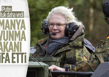 Alman Savunma Bakanı Christine Lambrecht istifa etti