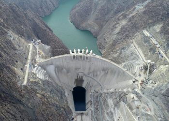 Artvin’de baraj suyunun Yusufeli’ne ulaşmasına bin metre kaldı