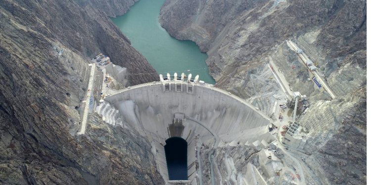 Artvin’de baraj suyunun Yusufeli’ne ulaşmasına bin metre kaldı