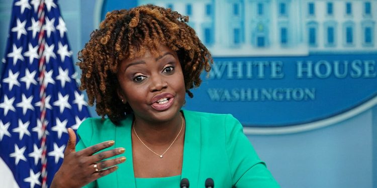 Beyaz Saray Sözcüsü Jean-Pierre, Kamala Harris’e ‘başkan’ dedi