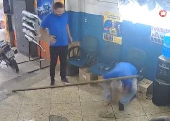 Brezilya’da sakar damat, kayınpederini hastanelik etti