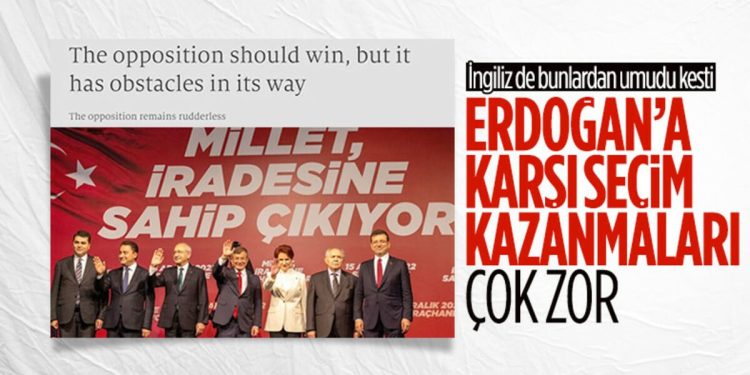 Economist’in 2023 yorumu: Muhalefetin Erdoğan’a karşı kazanması zor