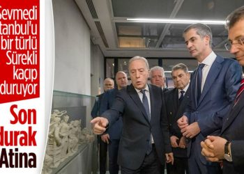 Ekrem İmamoğlu, Atina’daki toplantıya katıldı