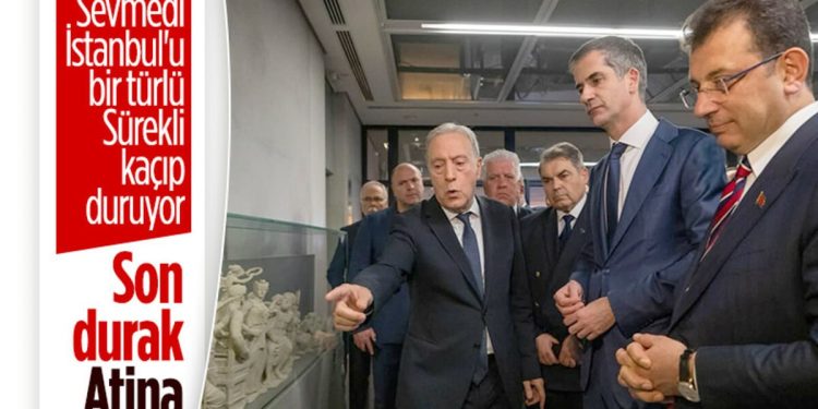 Ekrem İmamoğlu, Atina’daki toplantıya katıldı