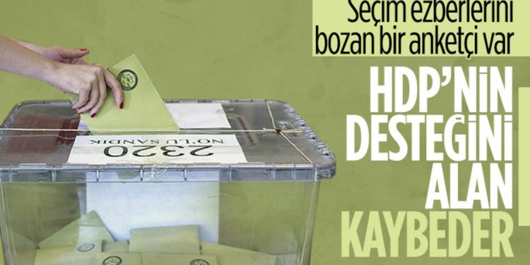 Hakan Bayrakçı’ya göre HDP’nin desteğini alan kaybeder