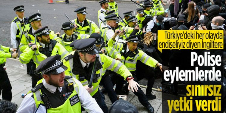 İngiltere’de protestolara karşı polise daha fazla güç verilmesi tartışılıyor