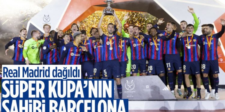 İspanya Süper Kupası’nı Barcelona kazandı