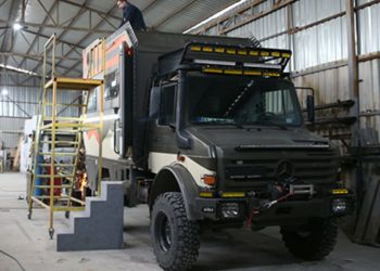 Kamyonlar karavana dönüşüyor