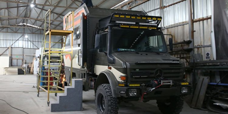 Kamyonlar karavana dönüşüyor