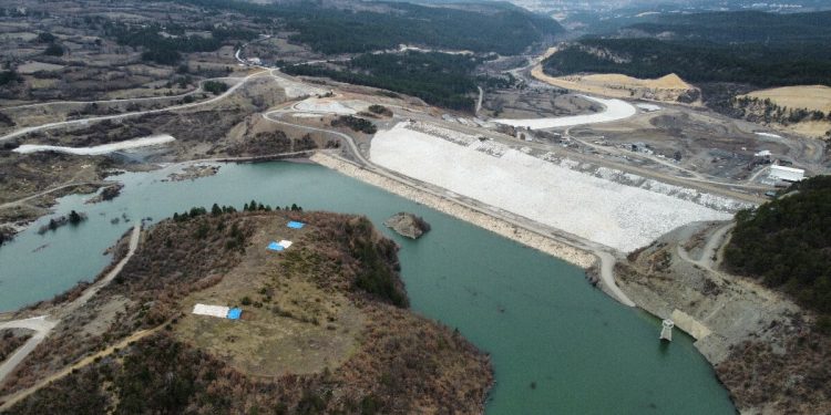 Kastamonu’da Araç Barajı’nda su seviyesi yükseliyor