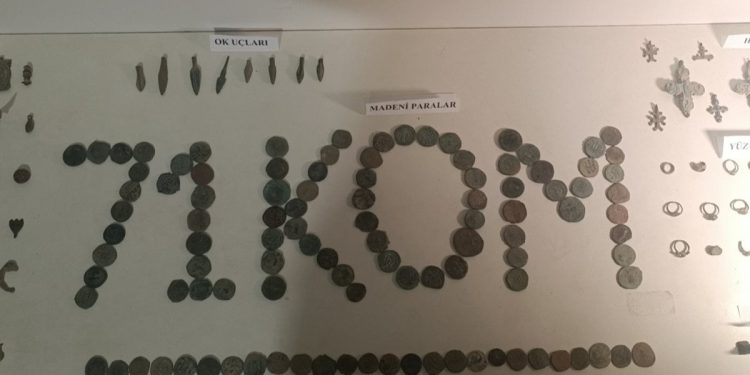 Kırıkkale’de 952 parça tarihi eser ele geçirildi