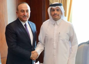 Mevlüt Çavuşoğlu, Katarlı mevkidaşı Al Sani’yle Mescid-i Aksa’yı görüştü