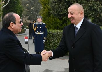 Mısır Cumhurbaşkanı Abdulfettah es-Sisi Azerbaycan’da