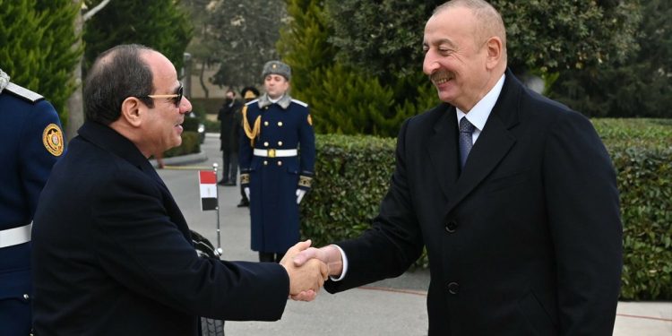 Mısır Cumhurbaşkanı Abdulfettah es-Sisi Azerbaycan’da