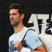 Novak Djokovic, antrenman maçını yarıda bıraktı
