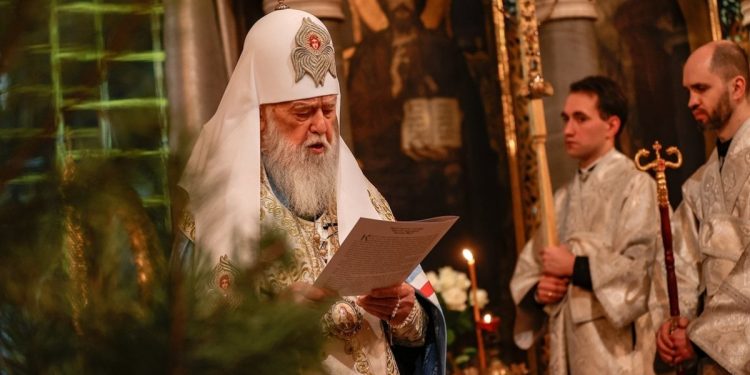 Ukrayna’da savaşın gölgesinde Noel Bayramı kutlandı