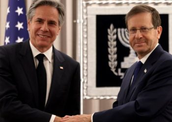 İsrail Cumhurbaşkanı Herzog, ABD Dışişleri Bakanı Blinken ile görüştü