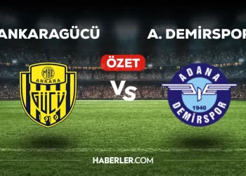 Ankaragücü-Adana Demirspor maç özeti! (VİDEO) Ankaragücü-Adana Demirspor maçı özeti izle! Golleri kim attı, maç kaç kaç bitti?