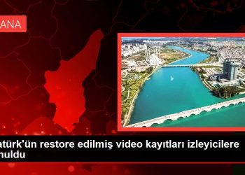 Atatürk’ün restore edilmiş video kayıtları izleyicilere sunuldu