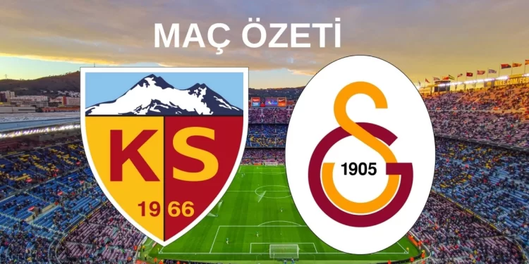 GALATASARAY KAYSERİSPOR MAÇ ÖZETİ! Galatasaray maç özeti izle! Kayserispor Galatasaray maç özeti nereden izlenir?