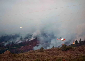 İspanya’nın turistik Tenerife Adası’ndaki orman yangını kontrolden çıktı!