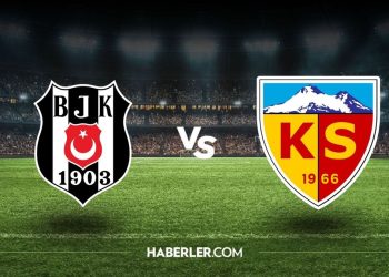 Beşiktaş- Kayserispor maçı kaç kaç? Beşiktaş- Kayserispor maçı hangi kanalda? Beşiktaş- Kayserispor maç özeti!