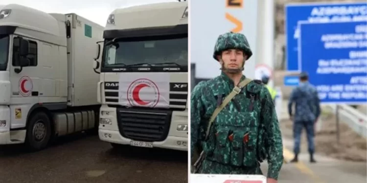 Karabağ’da ateşkes görüşmesinin ardından ilk somut adım atıldı! Azerbaycan, Hankendi’ye insani yardım ulaştıracak