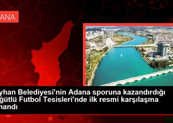 Seyhan Belediyesi’nin Adana sporuna kazandırdığı Söğütlü Futbol Tesisleri’nde ilk resmi karşılaşma oynandı