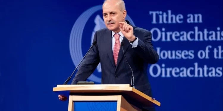 TBMM Başkanı Kurtulmuş, “Türkler işgalci” diyen Rum temsilciye ayar verdi