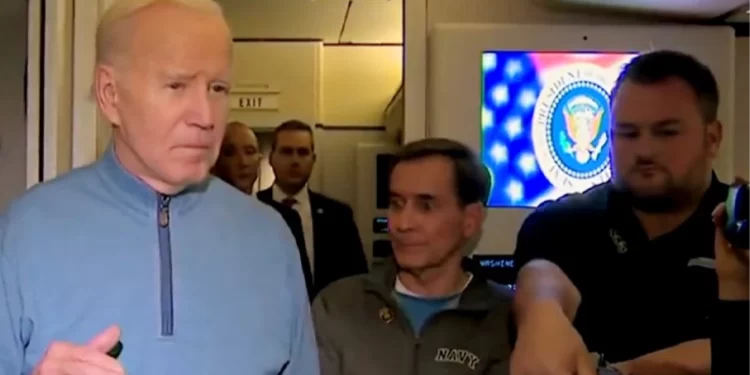 ABD Başkanı Biden’a röportaj bitirten soru! Duyar duymaz kaçtı